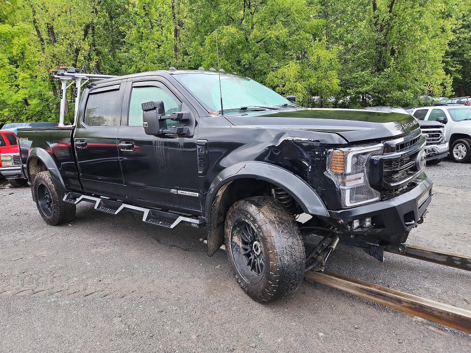 2021 Ford F-250 Super Duty VIN 1FT7W2BT2MEE02207 COPART salvage auction — FRONT END, Ny - Mv-907A Salvage Certificate (P), sold $14,000 on 2026-09-14 (photo 4)