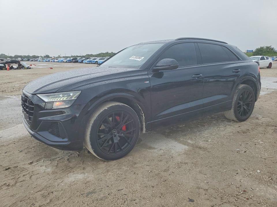 2021 Audi Q8 VIN WA1EVAF13MD027344 — COPART salvage auction photo