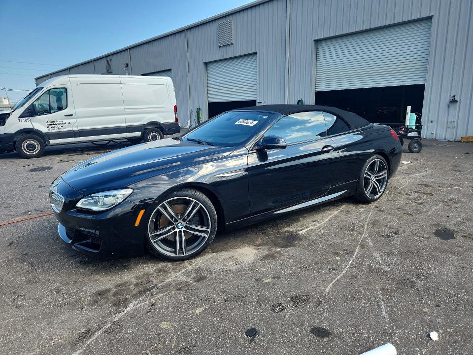 2018 BMW 6er VIN WBA6F5C52JD997118 — COPART salvage auction photo