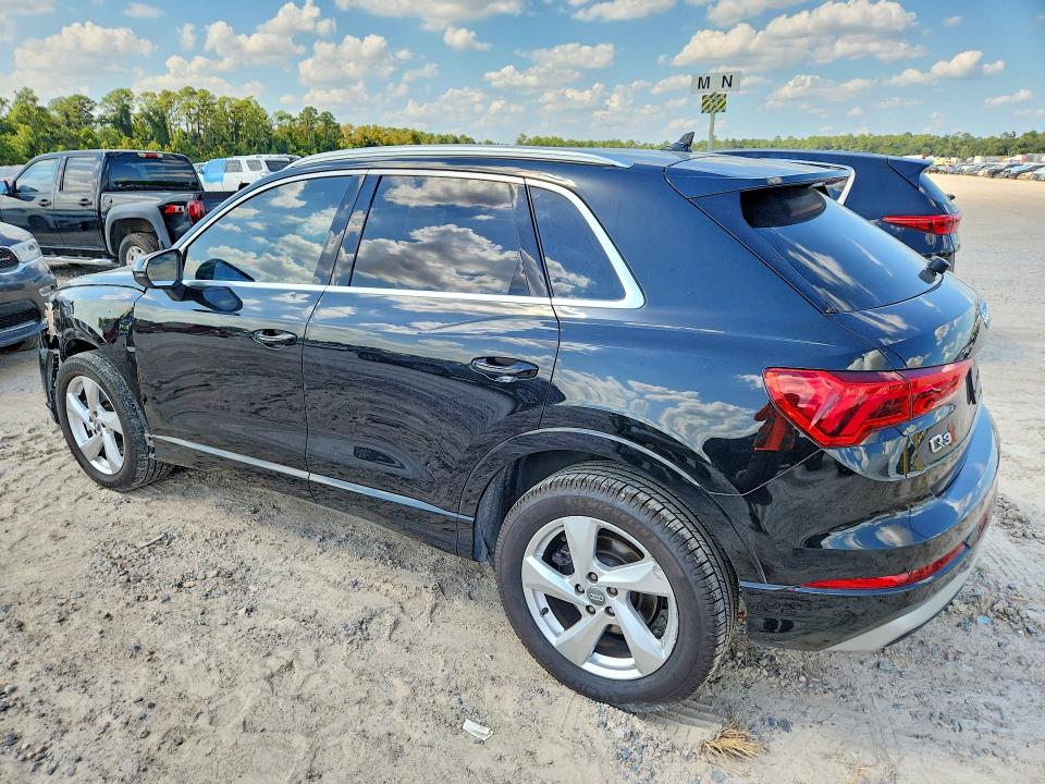2020 Audi Q3 VIN WA1AECF35L1047266 COPART salvage auction — FRONT END, Tx - Certificate Of Title, sold $8,400 on 2026-10-09 (photo 2)