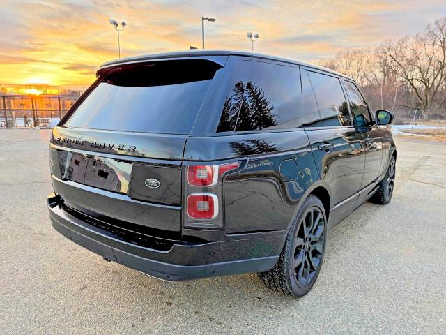 2020 Land rover RANGE ROVER VIN SALGS5SE0LA579304 COPART salvage auction — NORMAL WEAR, TX - CERTIFICATE OF TITLE (P), sold $16,600 on 2026-10-07 (photo 4)
