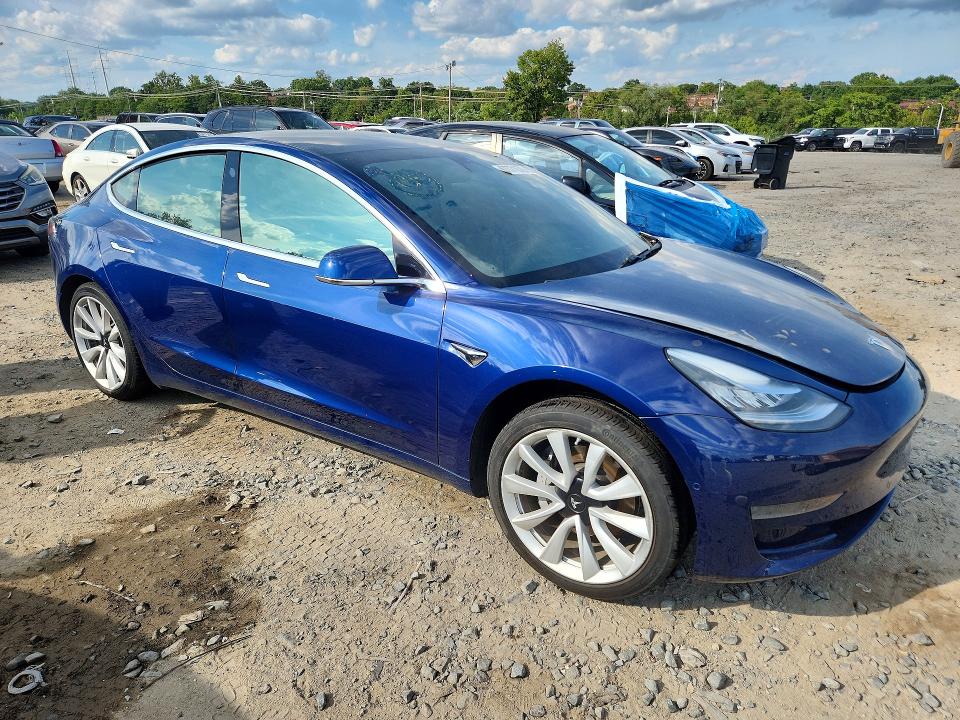 2020 Tesla Model 3 VIN 5YJ3E1EA0LF615871 COPART salvage auction — REAR END, Wv - Certificate Of Title, sold $11,500 on 2026-10-08 (photo 4)