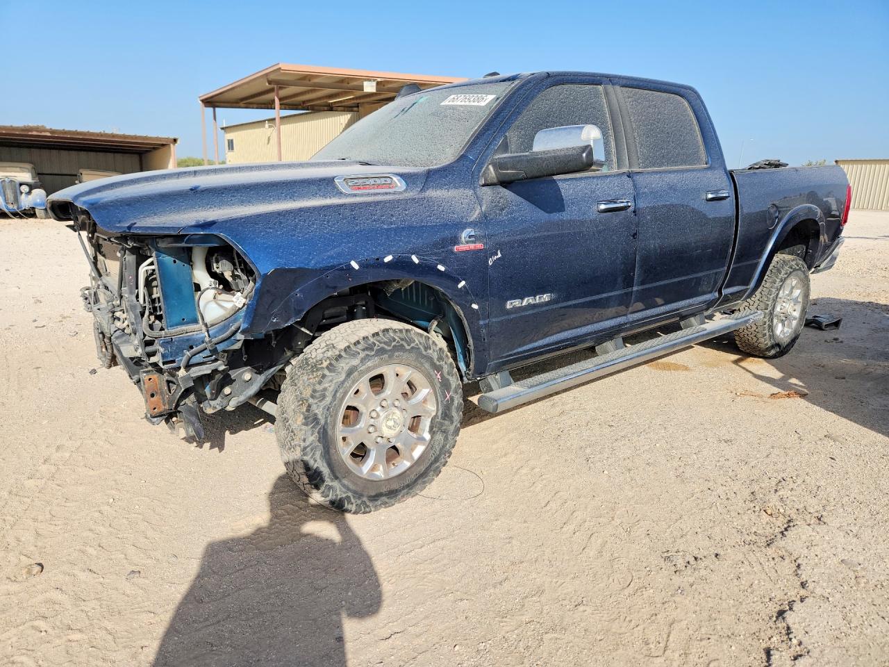 2022 Ram 2500 VIN 3C6UR5FLXNG372669 — COPART salvage auction photo