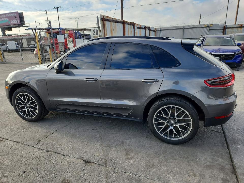2018 Porsche Macan VIN WP1AA2A5XJLB03982 COPART salvage auction — SIDE, CA - SALVAGE CERTIFICATE, sold $6,800 on 2026-10-08 (photo 2)