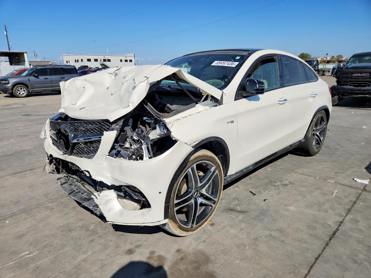 2018 Mercedes-Benz GLE-Class VIN 4JGED6EB7JA102295 — COPART salvage auction photo