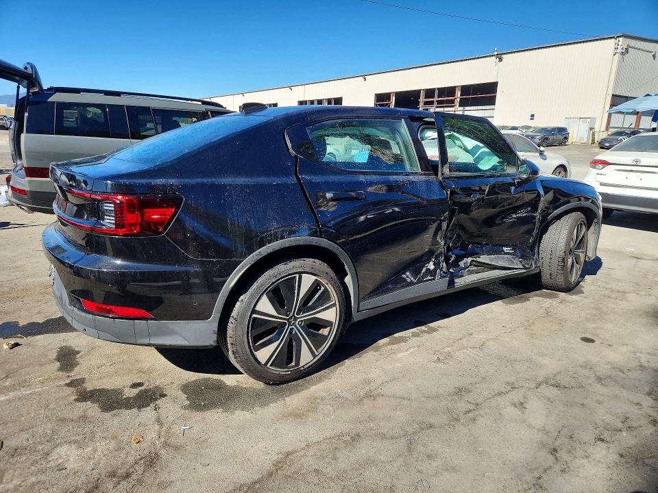 2023 Polestar 2 VIN YSMEG3KA7PL160656 COPART salvage auction — SIDE, Ca - Salvage Certificate, sold $5,700 on 2026-09-18 (photo 3)
