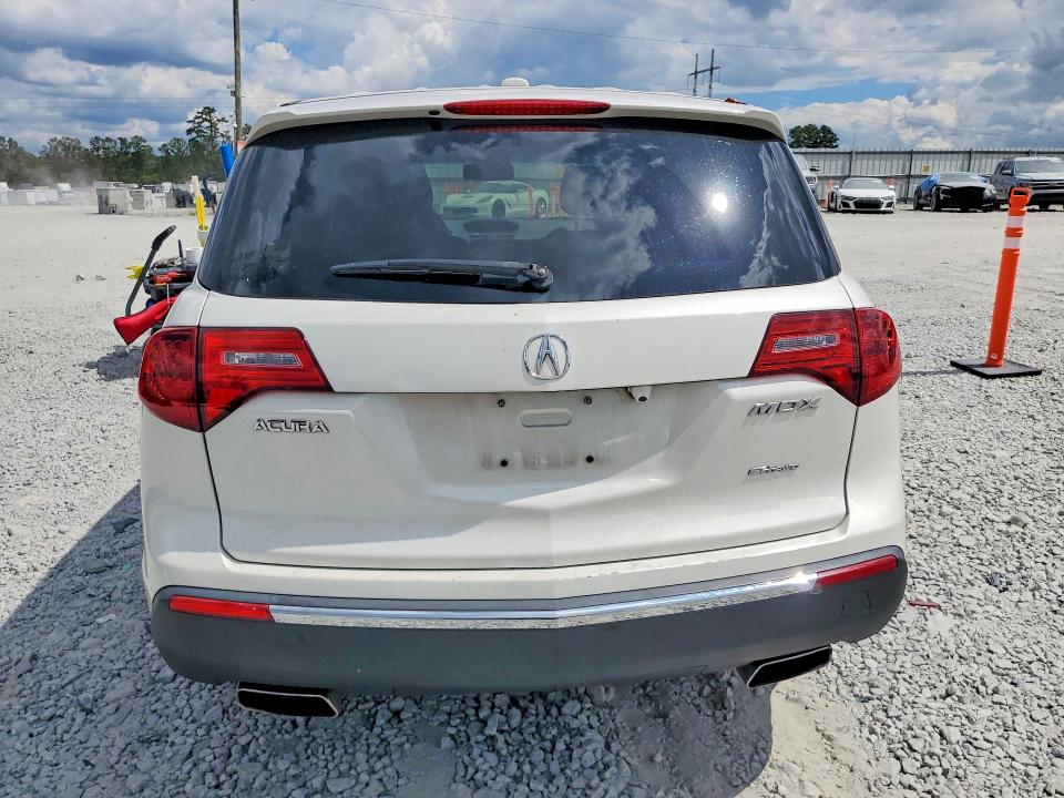 2011 Acura MDX VIN 2HNYD2H27BH518737 COPART salvage auction — NORMAL WEAR, Ga - Certificate Of Title, sold $1,000 on 2026-09-17 (photo 6)