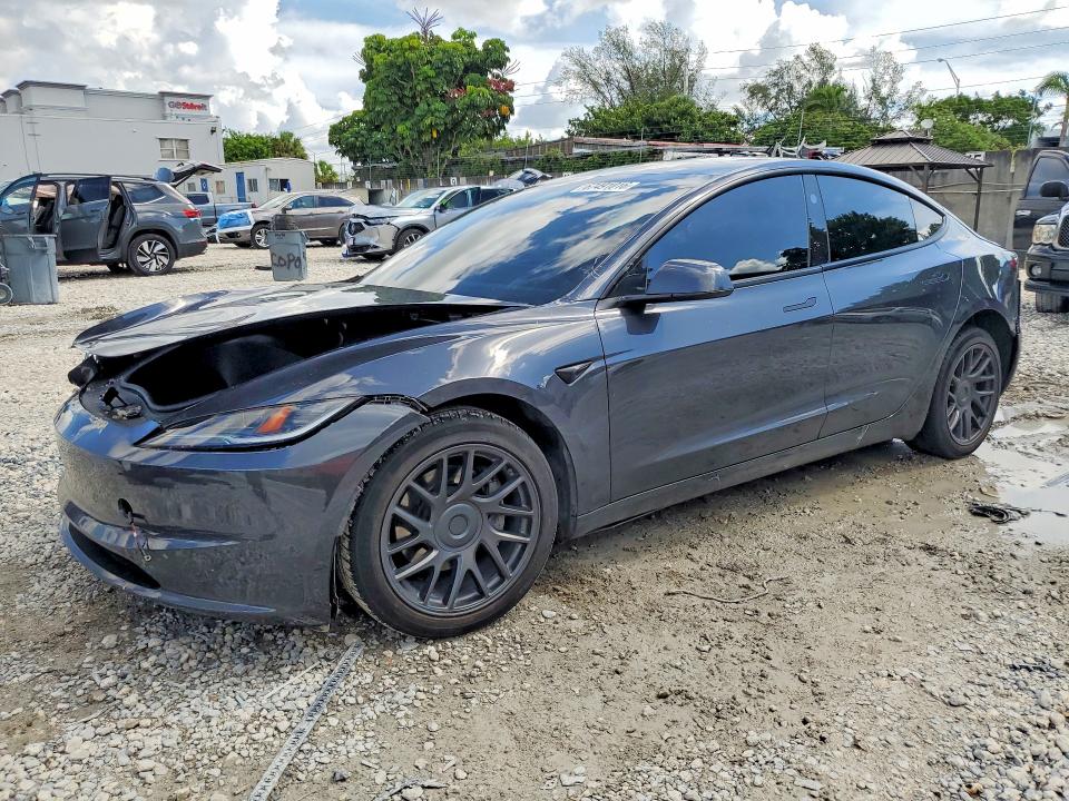 2025 Tesla Model 3 VIN 5YJ3E1EA7SF998285 — COPART salvage auction photo