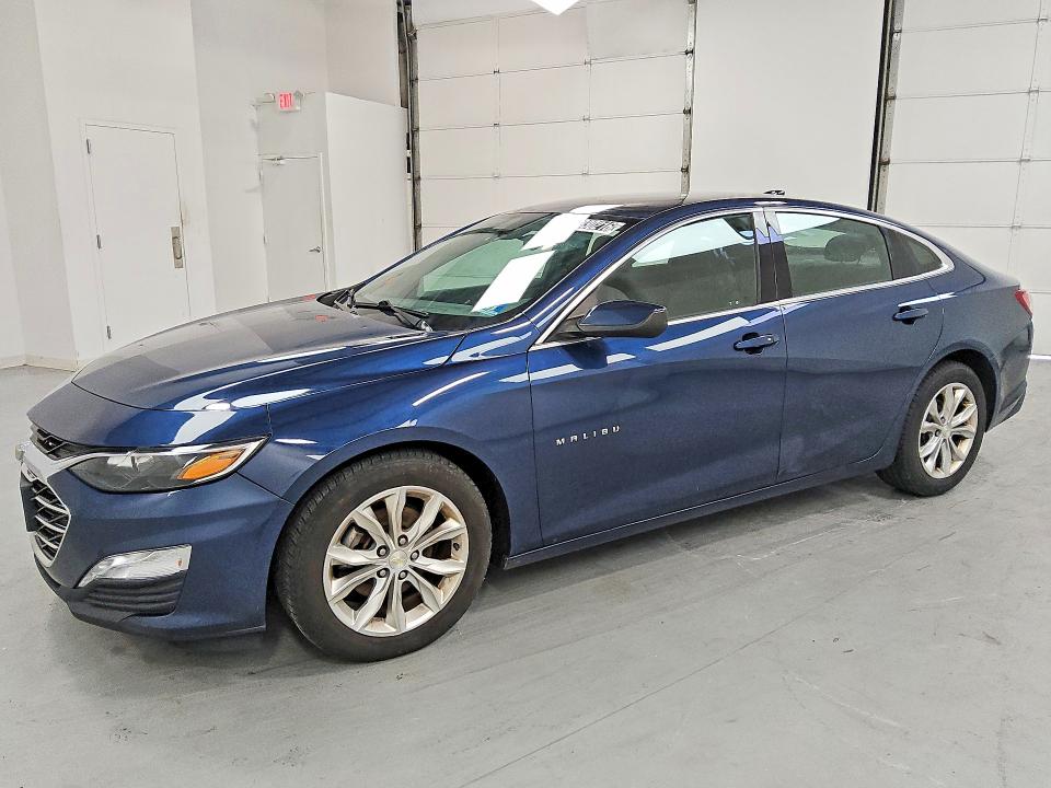 2020 Chevrolet Malibu limited VIN 1G1ZD5ST0LF147073 — COPART salvage auction photo