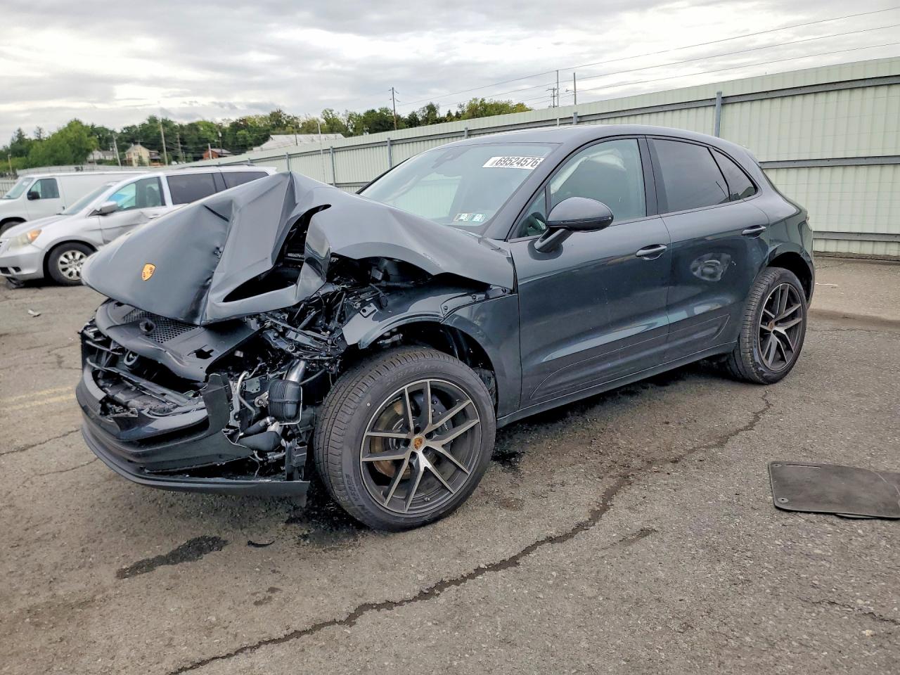2026 Porsche Macan VIN WP1AA2A5XTLB18811 — COPART salvage auction photo