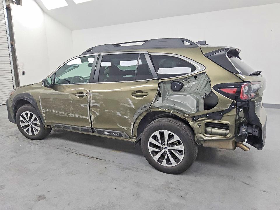 2025 Subaru Outback VIN 4S4BTADC8S3271492 COPART salvage auction — FRONT END, VA - CERT OF TITLE - SALVAGE, sold $7,400 on 2026-09-29 (photo 2)