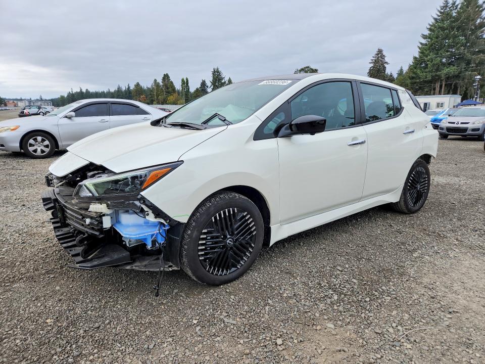 2025 Nissan Leaf VIN 1N4CZ1CVXSC561362 — COPART salvage auction photo
