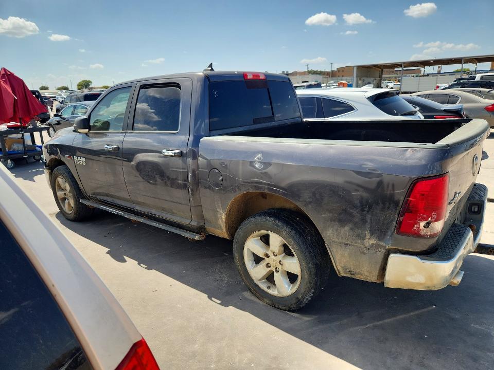 2017 Ram 1500 VIN 1C6RR6LMXHS747398 COPART salvage auction — FRONT END, TX - CERTIFICATE OF TITLE, sold $6,100 on 2026-10-08 (photo 2)