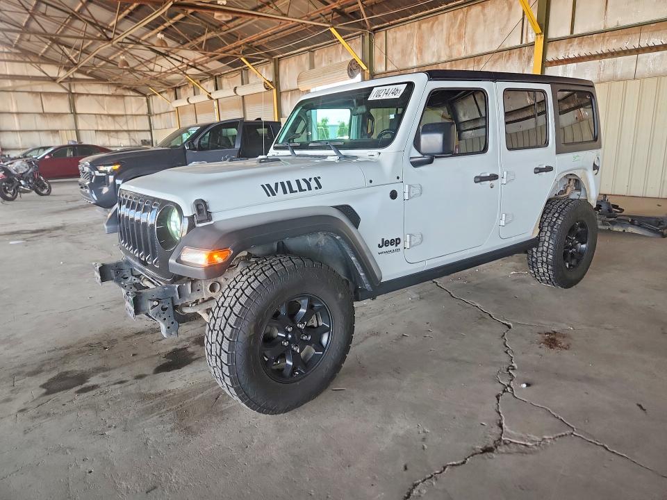 2022 Jeep Wrangler / — VIN 1C4HJXDG7NW223592