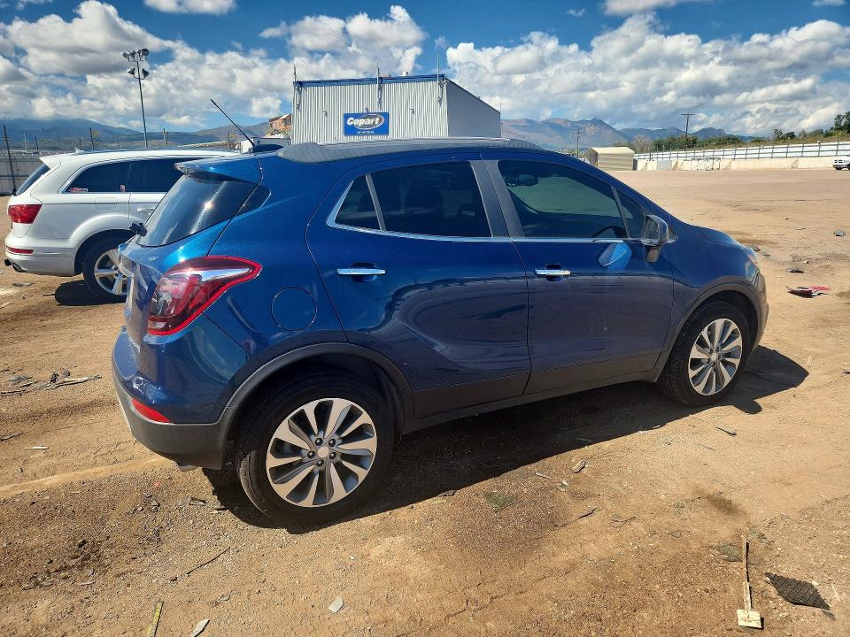 2020 Buick Encore VIN KL4CJESB9LB052882 COPART salvage auction — HAIL, CO - CERTIFICATE OF TITLE, sold $9,900 on 2026-09-30 (photo 3)