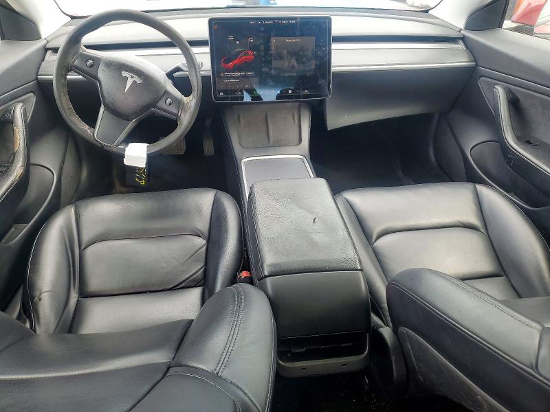 2021 Tesla Model 3 VIN 5YJ3E1EBXMF902886 COPART salvage auction — MINOR DENT/SCRATCHES, Salvage Title, sold $10,200 on 2026-10-13 (photo 8)