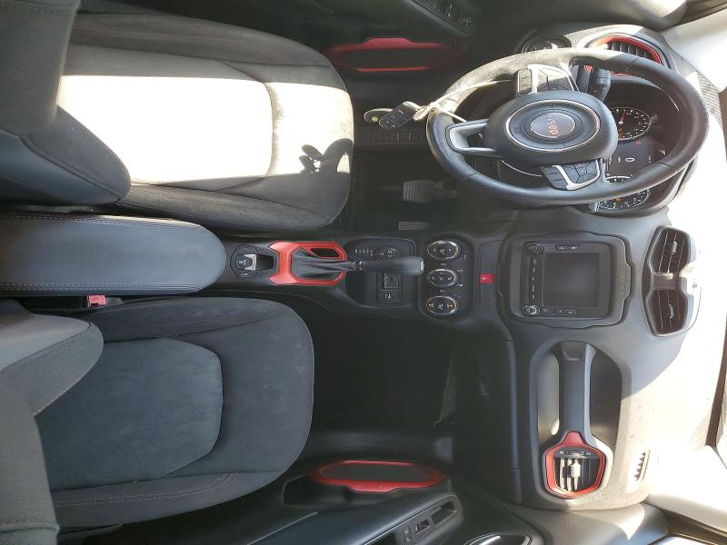 2017 Jeep Renegade VIN ZACCJBCB1HPG12295 COPART salvage auction — FRONT END, Ca - Salvage Certificate, sold $700 on 2026-09-14 (photo 8)