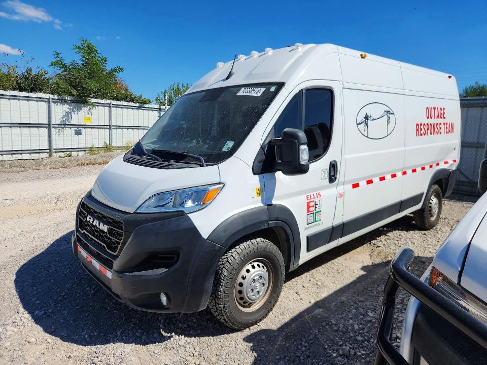 2024 Ram Promaster 2500 VIN 3C6LRVDGXRE121640 — COPART salvage auction photo