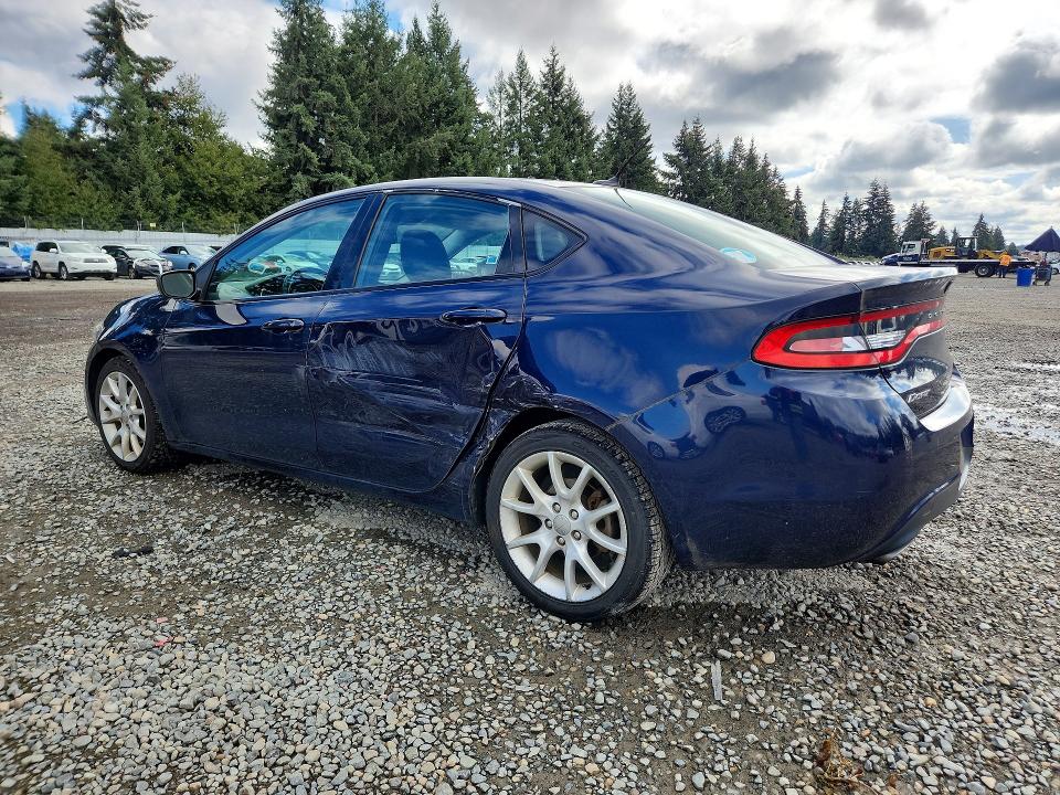 2013 Dodge Dart VIN 1C3CDFBA8DD294664 COPART salvage auction — SIDE, WA - BILL OF SALE, sold $125 on 2026-09-30 (photo 2)
