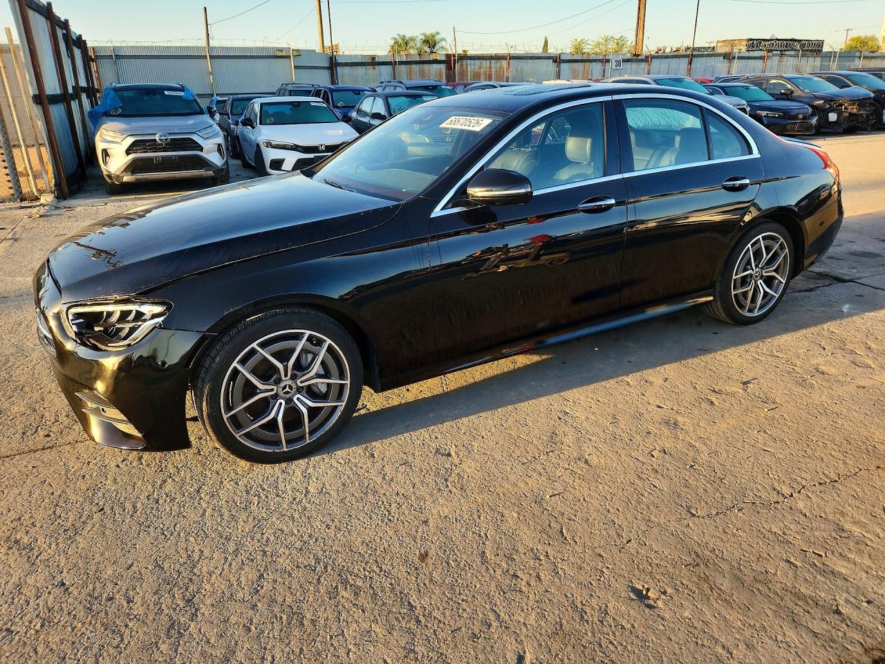 2021 Mercedes-Benz E-Class VIN W1KZF8DB7MA887182 — COPART salvage auction photo