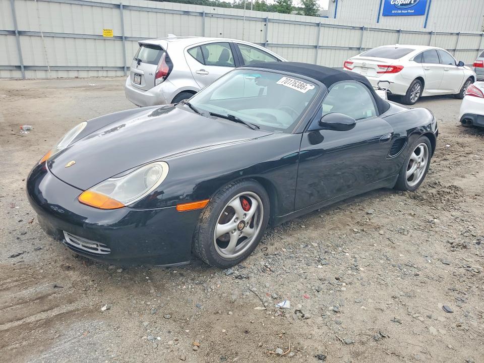 1997 Porsche Boxster VIN WP0CA298XVS621479 COPART salvage auction — REAR END, GA - CERTIFICATE OF TITLE, sold $1,500 on 2026-09-28 (photo 1)