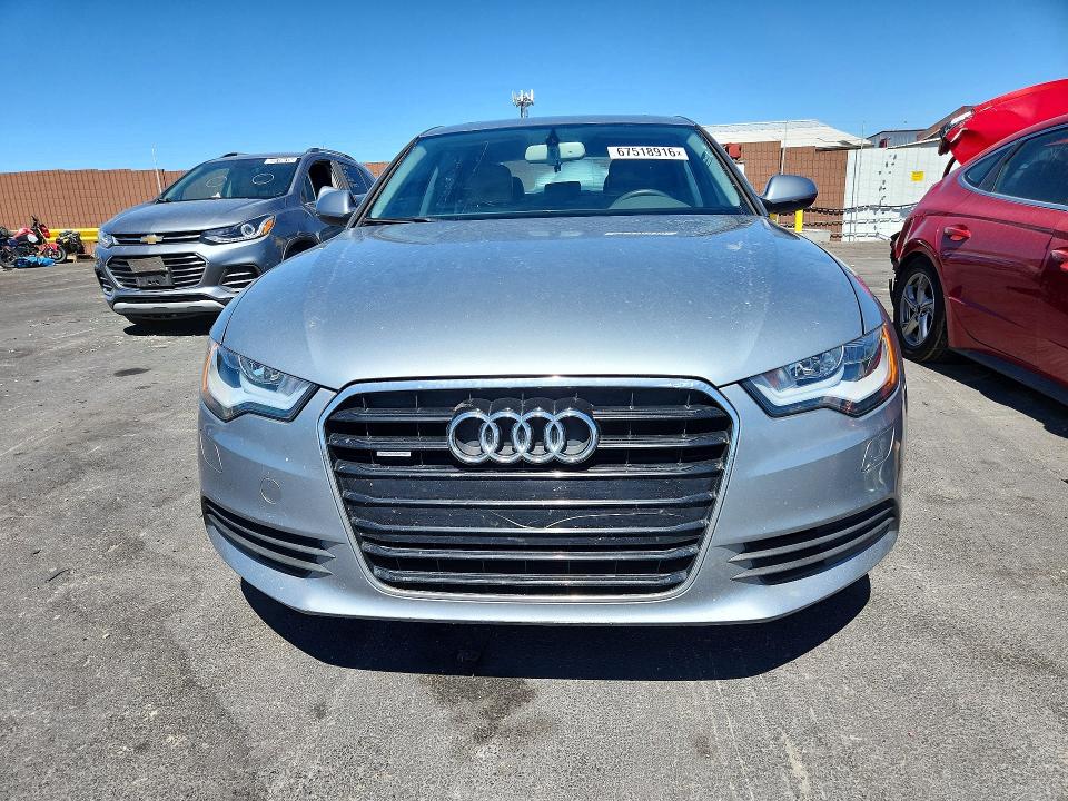 2012 Audi A6 VIN WAUFGAFCXCN131230 COPART salvage auction — MECHANICAL, Nv - Certificate Of Title, sold $450 on 2026-10-09 (photo 5)