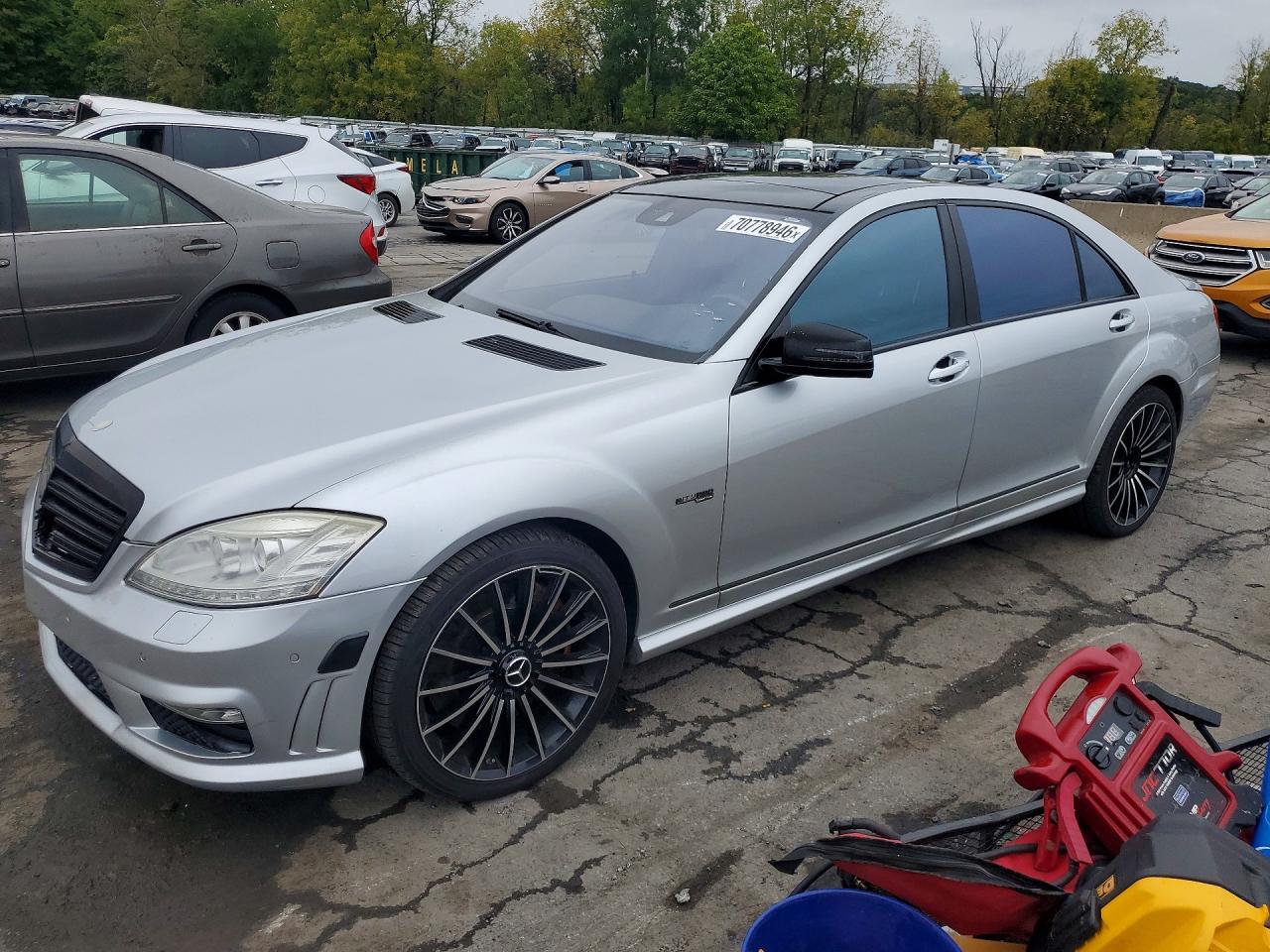 2012 Mercedes-Benz S-Class VIN WDDNG7EB6CA427577 — COPART salvage auction photo