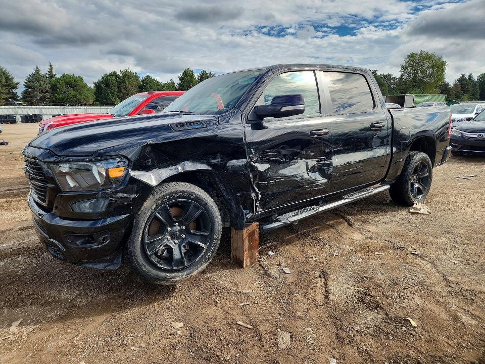 2021 Ram 1500 VIN 1C6SRFFT1MN807114 — COPART salvage auction photo