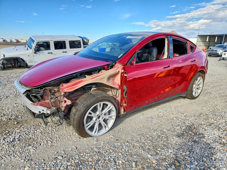 2023 Tesla Model y VIN 7SAYGDEE0PA023364 — COPART salvage auction photo