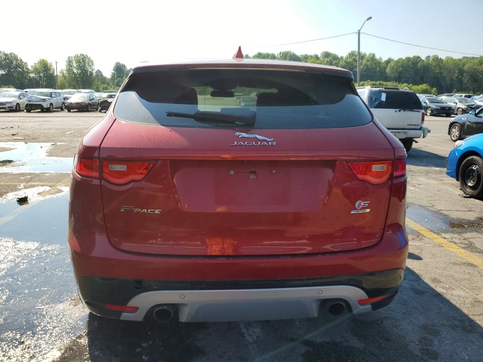 2017 Jaguar F-pace VIN SADCM2BV1HA056464 COPART salvage auction — FRONT END, Tx - Certificate Of Title, sold $3,650 on 2026-09-18 (photo 6)