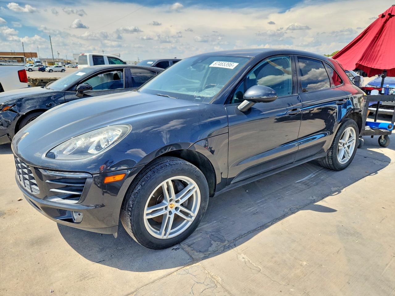 2018 Porsche Macan VIN WP1AA2A50JLB22704 — COPART salvage auction photo