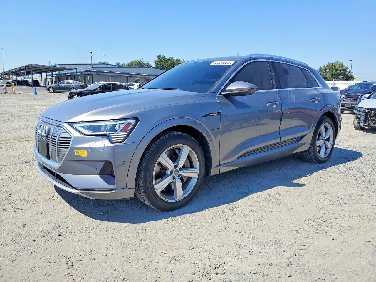 2019 Audi e-tron VIN WA1LABGE5KB013108 — COPART salvage auction photo