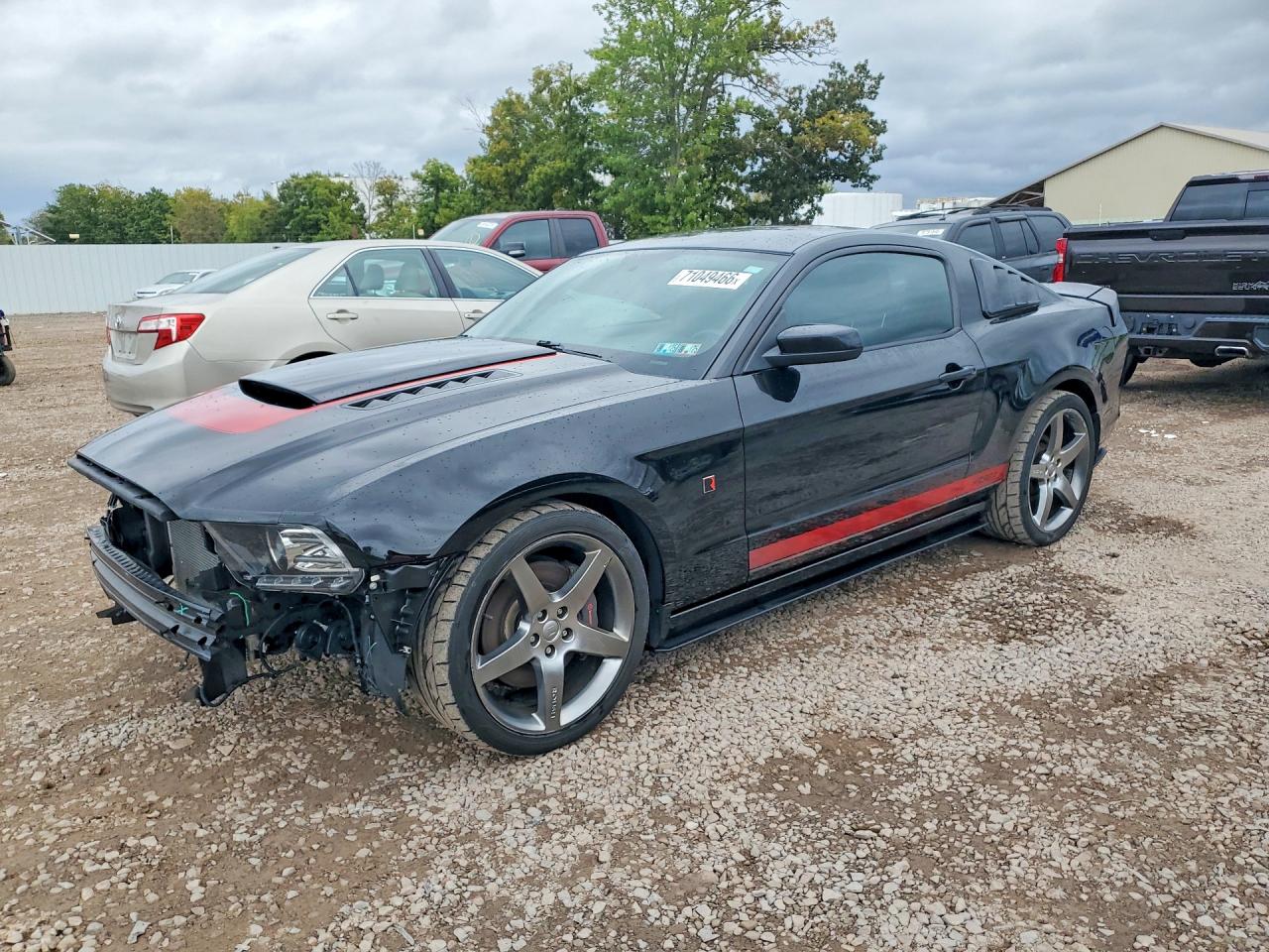 2013 Ford Mustang VIN 1ZVBP8CF9D5262799 — COPART salvage auction photo