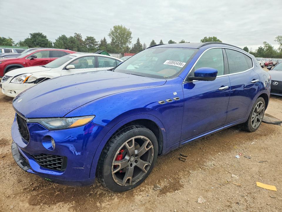 2017 Maserati Levante VIN ZN661XUS8HX245626 — COPART salvage auction photo