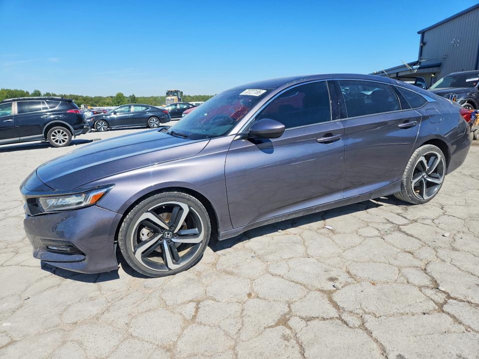 2018 Honda Accord VIN 1HGCV1F34JA259058 — COPART salvage auction photo