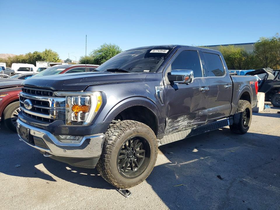 2021 Ford F-150 VIN 1FTFW1E81MFB49257 — COPART salvage auction photo