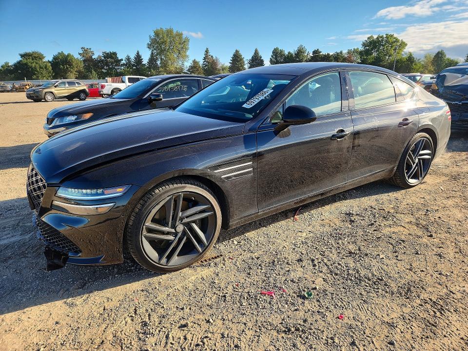 2026 Genesis G80 VIN KMTGF4SD1TU300472 — COPART salvage auction photo