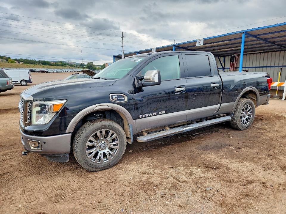 2018 Nissan TITAN VIN 1N6BA1F41JN522465 — COPART salvage auction photo