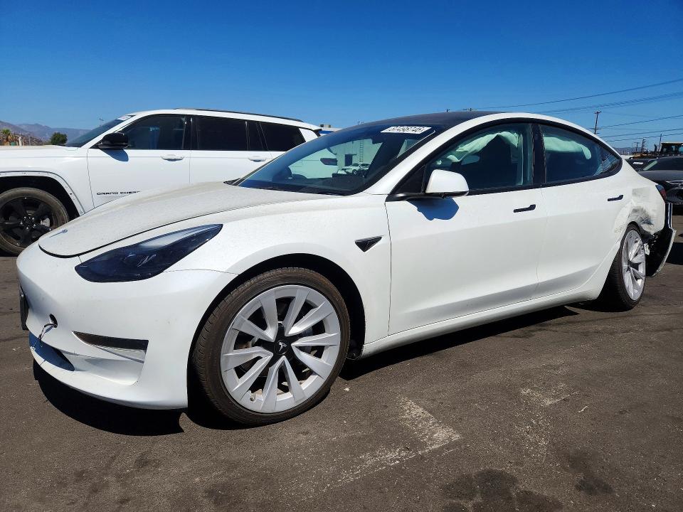 2023 Tesla Model 3 VIN 5YJ3E1EA1PF645273 — COPART salvage auction photo