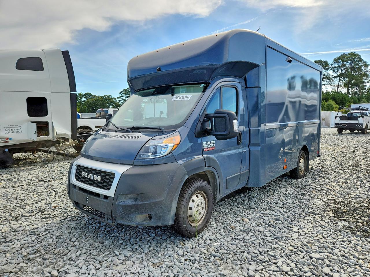 2022 Ram Promaster VIN 3C7WRVMG2NE136684 — COPART salvage auction photo