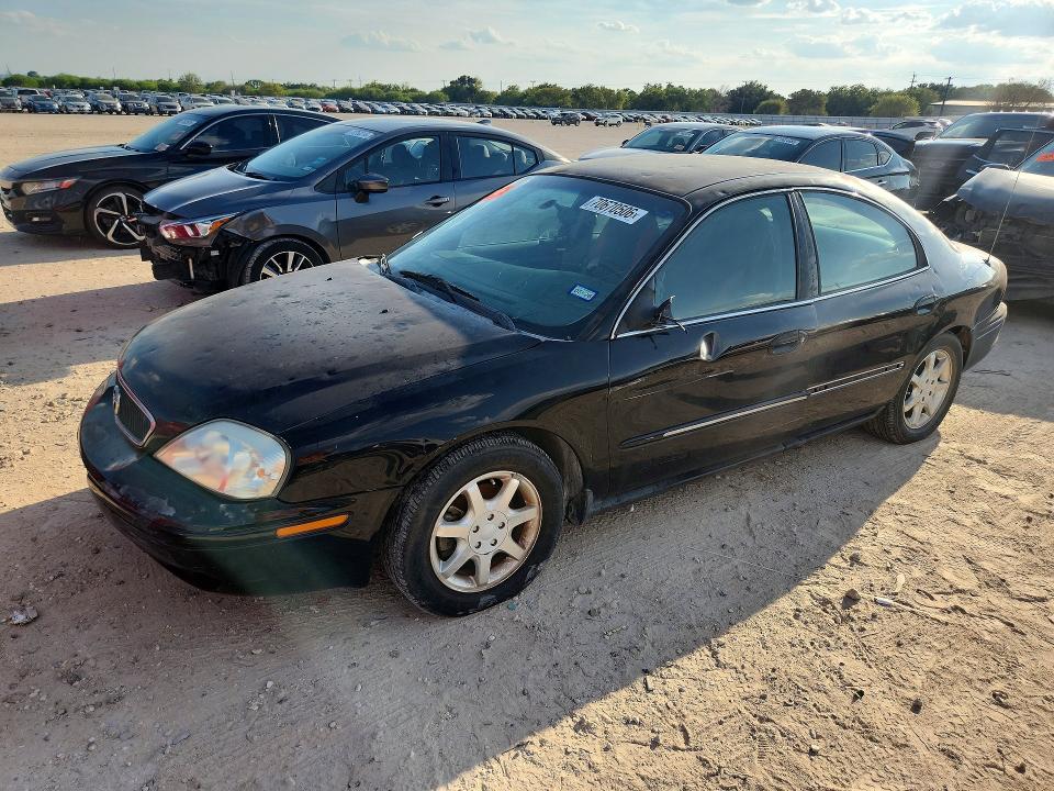 2001 Mercury Sable VIN 1MEFM53U71A624558 COPART salvage auction — HAIL, TX - CERTIFICATE OF TITLE (P), sold $100 on 2026-10-08 (photo 1)