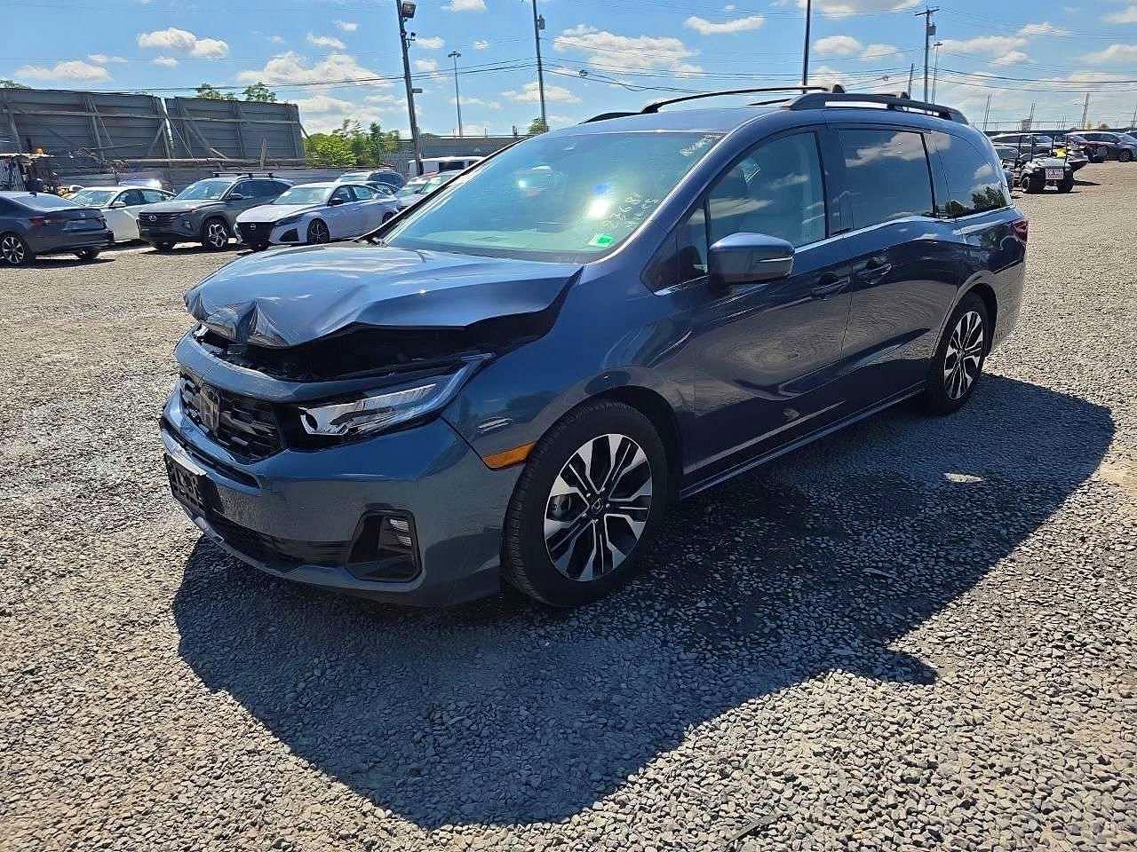 2025 Honda Odyssey VIN 5FNRL6H99SB030901 — COPART salvage auction photo