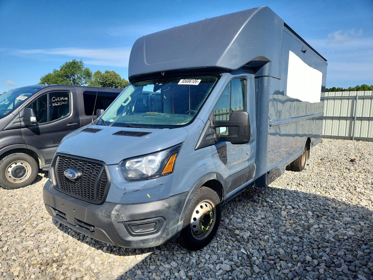 2021 Ford Transit VIN 1FDDF6P82MKA92152 — COPART salvage auction photo