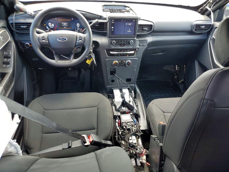 2025 Ford Explorer VIN 1FM5K8ABXSGB96601 COPART salvage auction — SIDE, TX - SALVAGE VEHICLE TITLE, sold $7,900 on 2026-10-05 (photo 8)