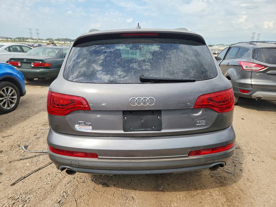2012 Audi Q7 VIN WA1LMBFE9CD003728 COPART salvage auction — FRONT END, Il - Dealer Only Clean Title (P), sold $1,900 on 2026-10-09 (photo 6)