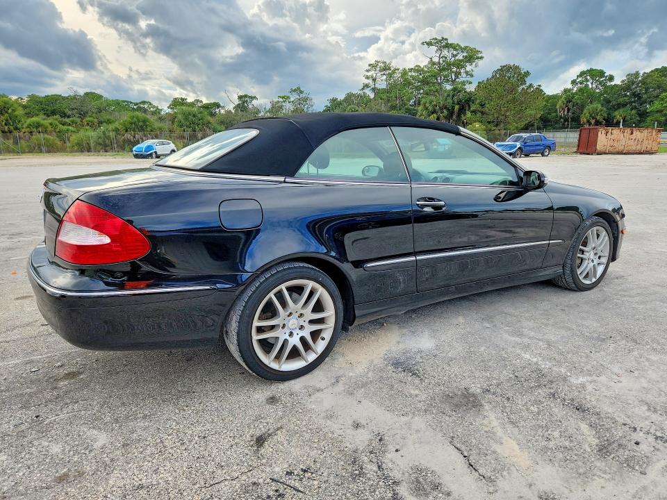 2009 Mercedes-benz Clk-class VIN WDBTK56F69T107693 COPART salvage auction — FRONT END, FL - CERT OF TITLE-REBUILT (P), sold $0 on 2026-09-26 (photo 3)