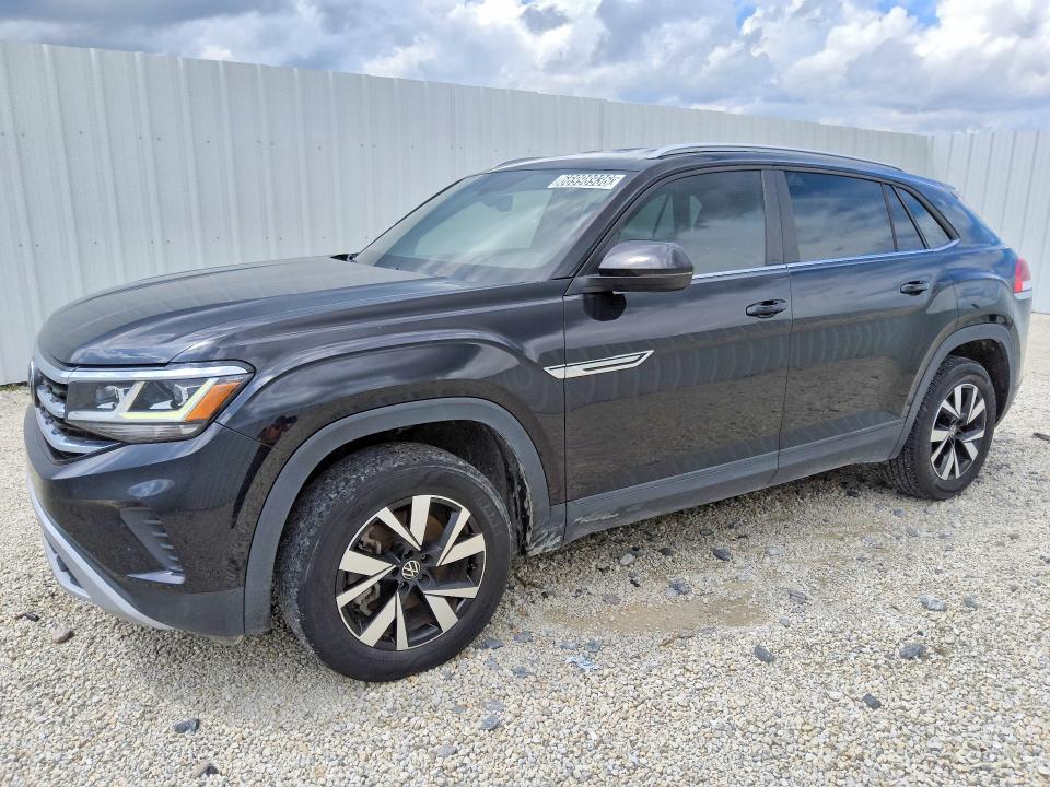 2021 Volkswagen Atlas cross sport VIN 1V2LC2CA5MC201674 — COPART salvage auction photo