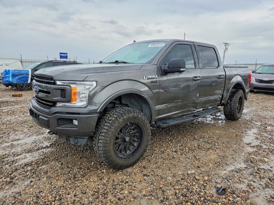 2018 Ford F-150 VIN 1FTEW1E53JKD48265 — COPART salvage auction photo