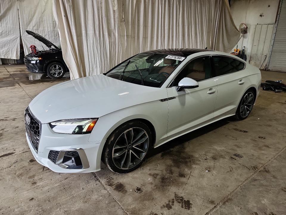 2024 Audi A5 VIN WAUFACF52RA003479 — COPART salvage auction photo