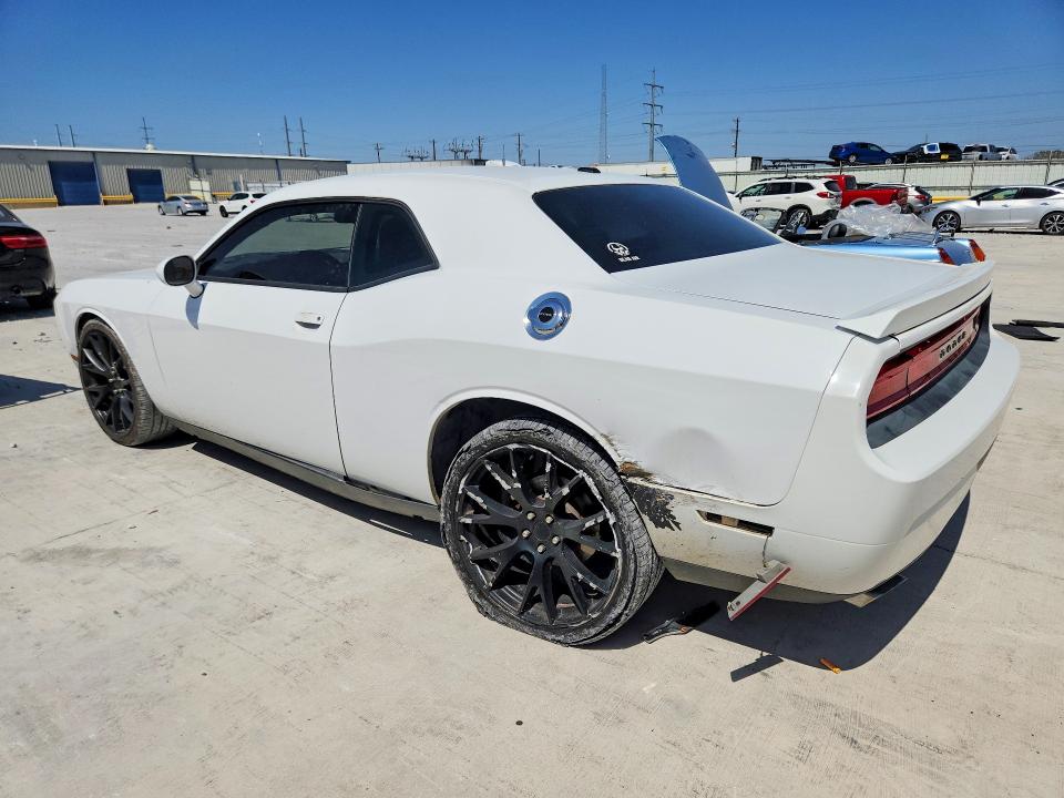 2014 Dodge Challenger VIN 2C3CDYAG3EH111242 COPART salvage auction — REAR END, TX - SALVAGE VEHICLE TITLE, sold $1,600 on 2026-10-27 (photo 2)